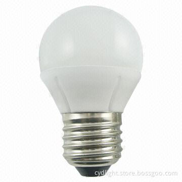 G45 SMD LED Dimmable Bulb, 470lm with 25 LEDs, 2,700K, 5.5W, Warm White, Ceramic + Glass Cover